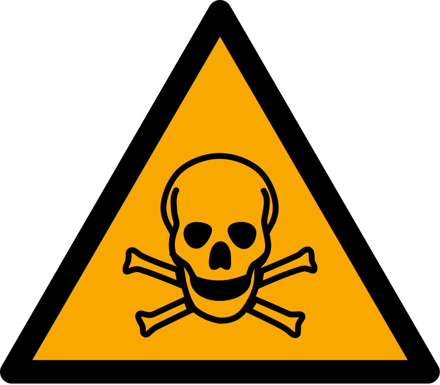 W016 Предупреждение; Токсичный материалWarning; Toxic material